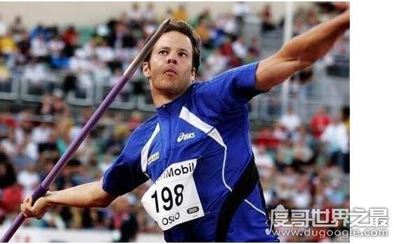 男子标枪世界纪录，乌威·霍恩以104.8米的惊人成绩创造传奇