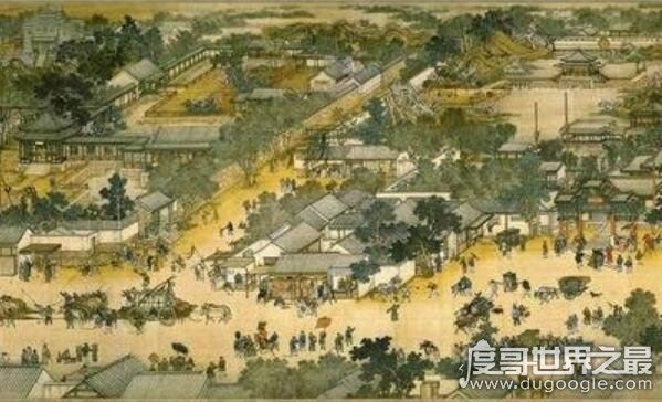清明上河图描绘的是哪个城市，北宋时期都城东京(今河南开封)