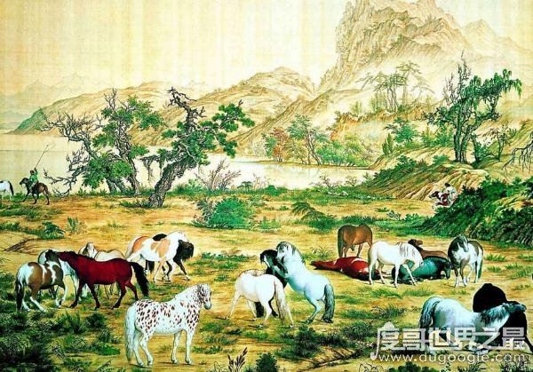 中国十大名画，顾恺之(洛神赋图)中国古典绘画之瑰宝