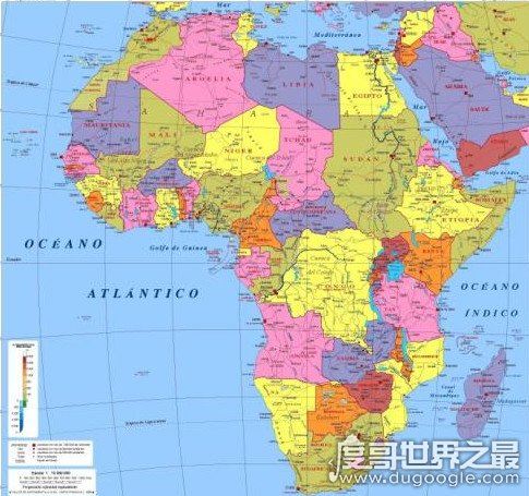 非洲有哪些国家？共60个(最大国家阿尔及利亚/最小国家塞舌尔)