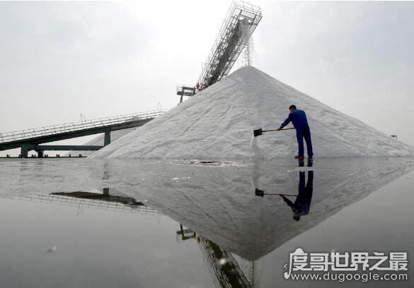 中国三大盐场排名，分别是长芦盐场、布袋盐场、莺歌海盐场