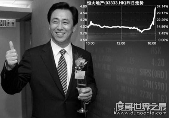 中国首富排行榜2017，恒大许家印登顶(王健林首次跌出前三)